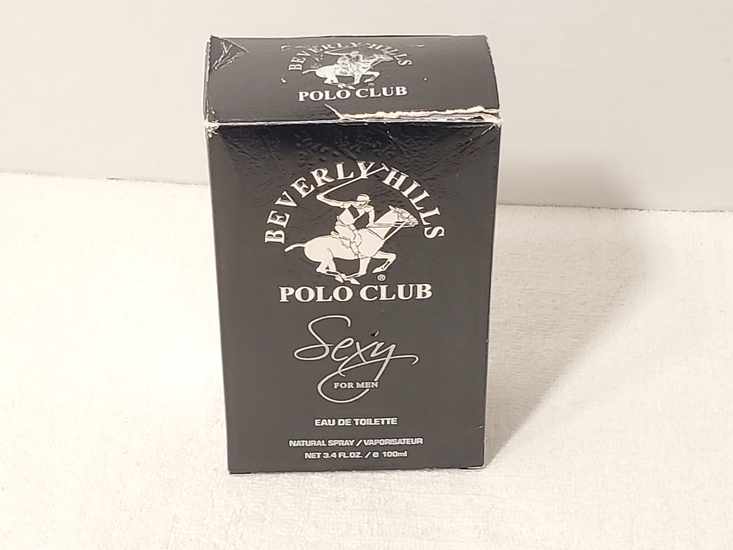 Vintage Beverly Hills Polo Club Sexy Men's Cologne Spray 3.4 oz Bottle New