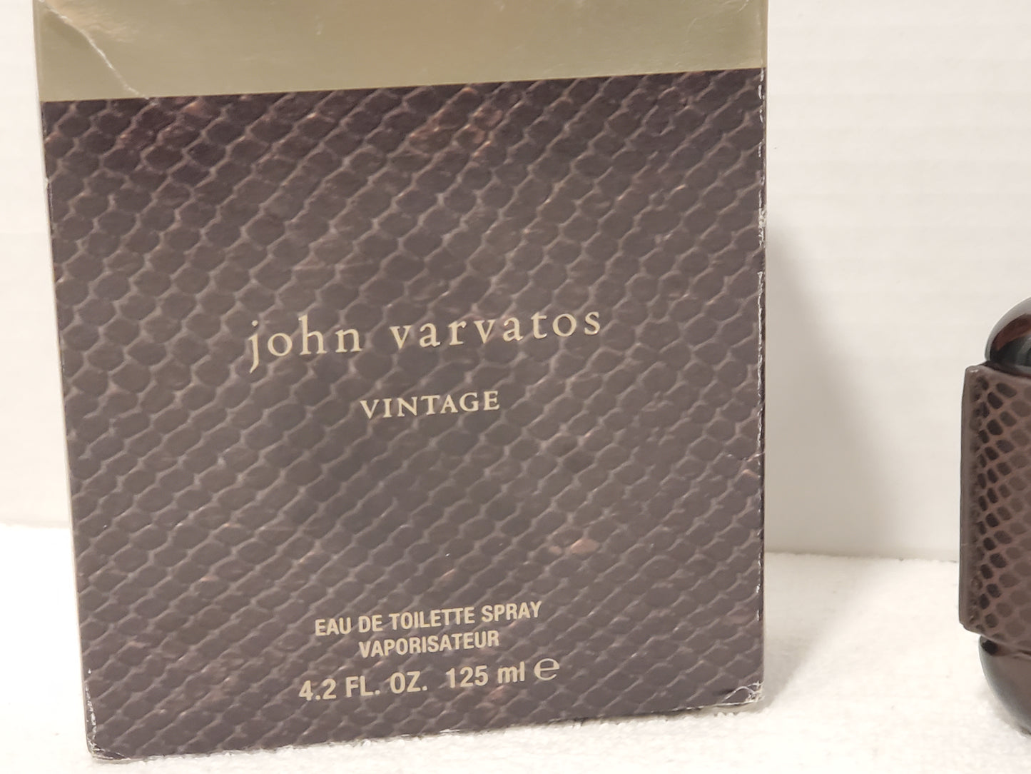John Varvatos Vintage EDT Men’s Cologne 4.2 oz Bottle Spray Classic Woody Scent