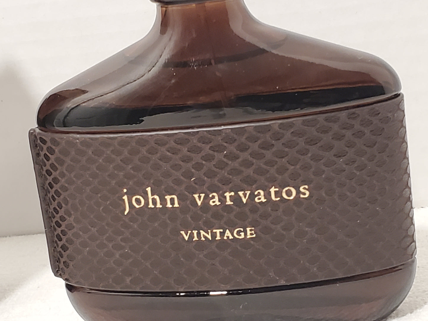 John Varvatos Vintage EDT Men’s Cologne 4.2 oz Bottle Spray Classic Woody Scent