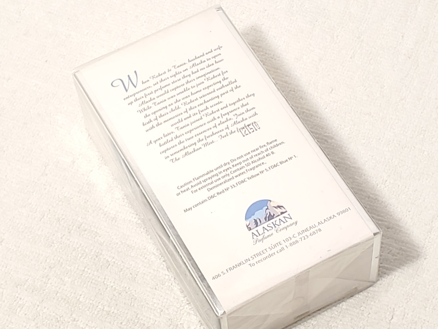 Vintage Alaskan Mist Eau de Toilette Natural Spray Women's 3.3 oz Sealed New