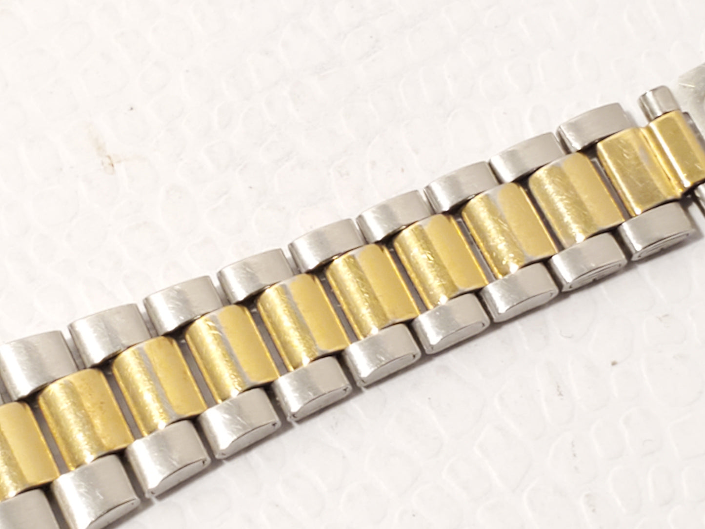 Vintage Seiko SQ Women's Day Date Gold Plated Watch Two Jewels Stainless Steel