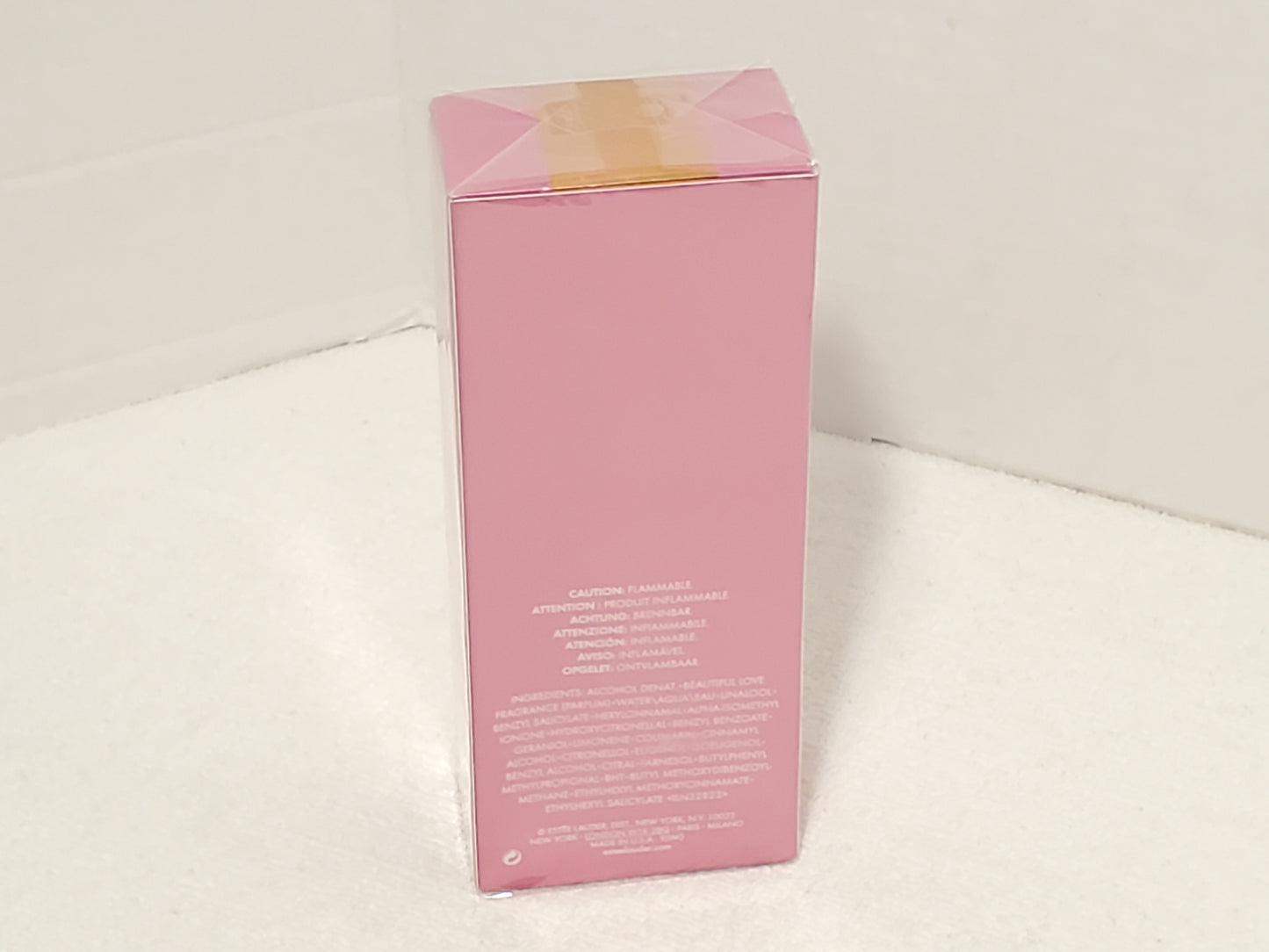 Vintage Estee Lauder Beautiful Love Women's Perfume 2.5 oz Bottle NIB SEALED