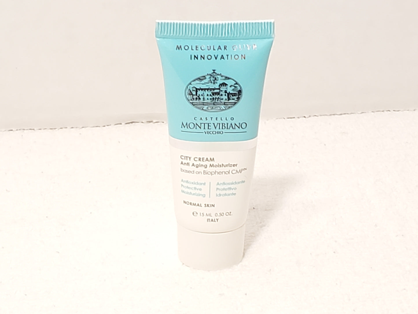 Castello Monte Vibiano City Cream Anti Aging Moisturiser 0.50 oz Travel Size NEW