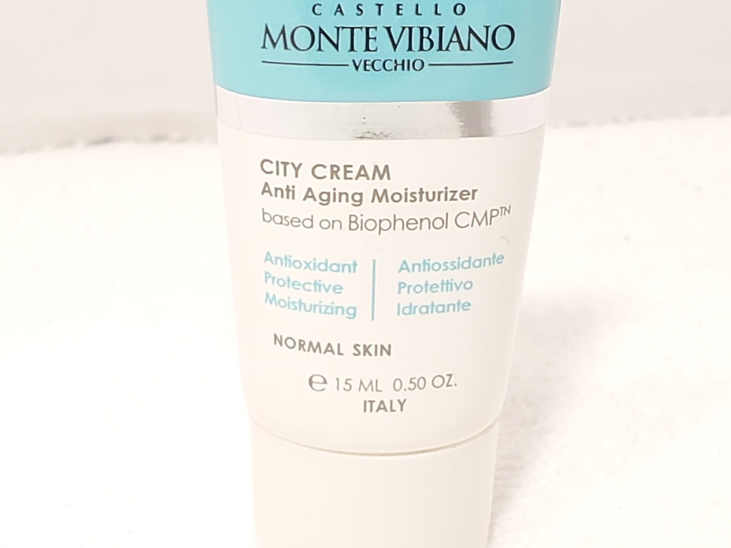 Castello Monte Vibiano City Cream Anti Aging Moisturiser 0.50 oz Travel Size NEW