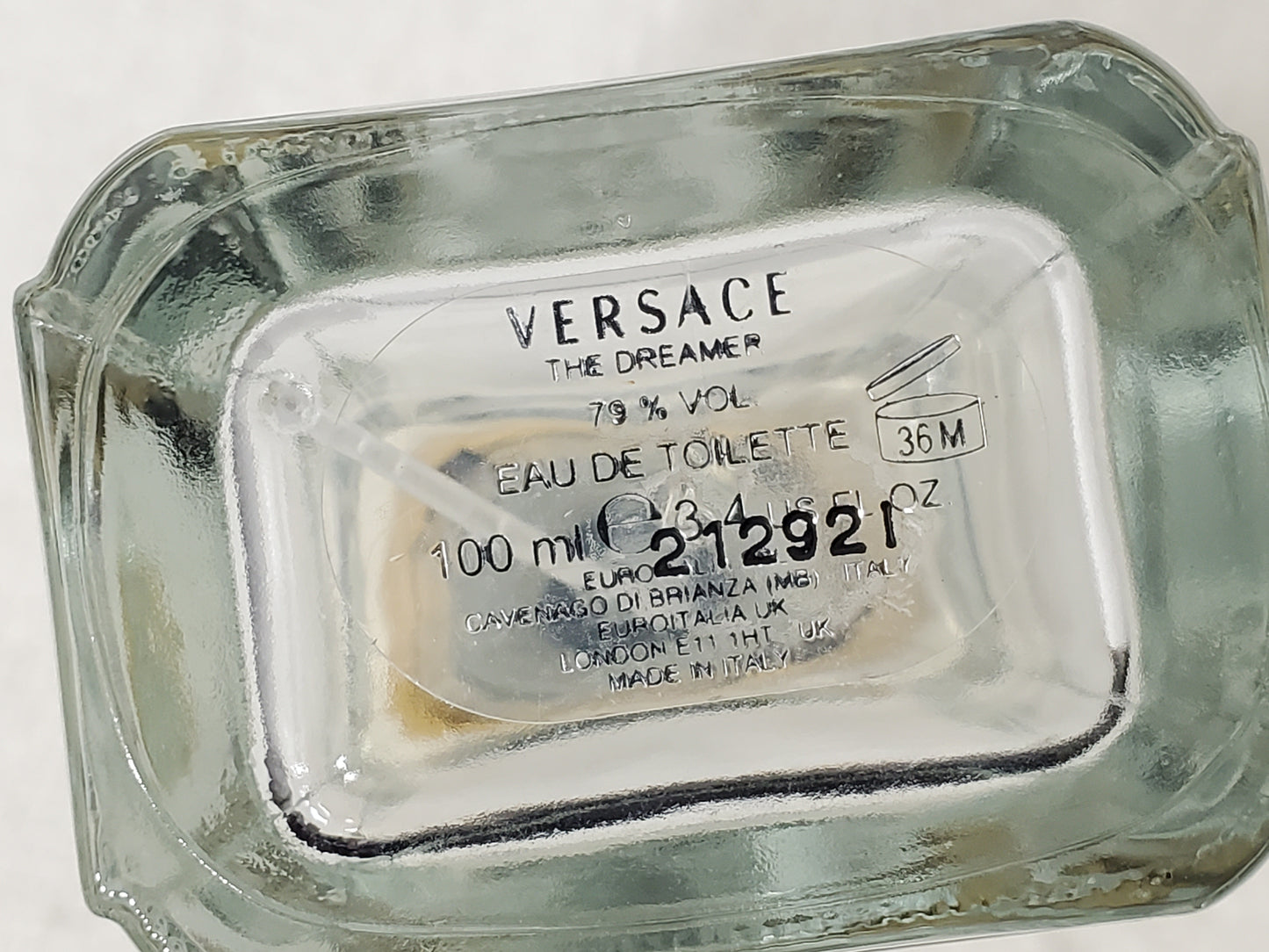 Versace The Dreamer Men's Cologne 3.4 oz Bottle Spray Made in Italy