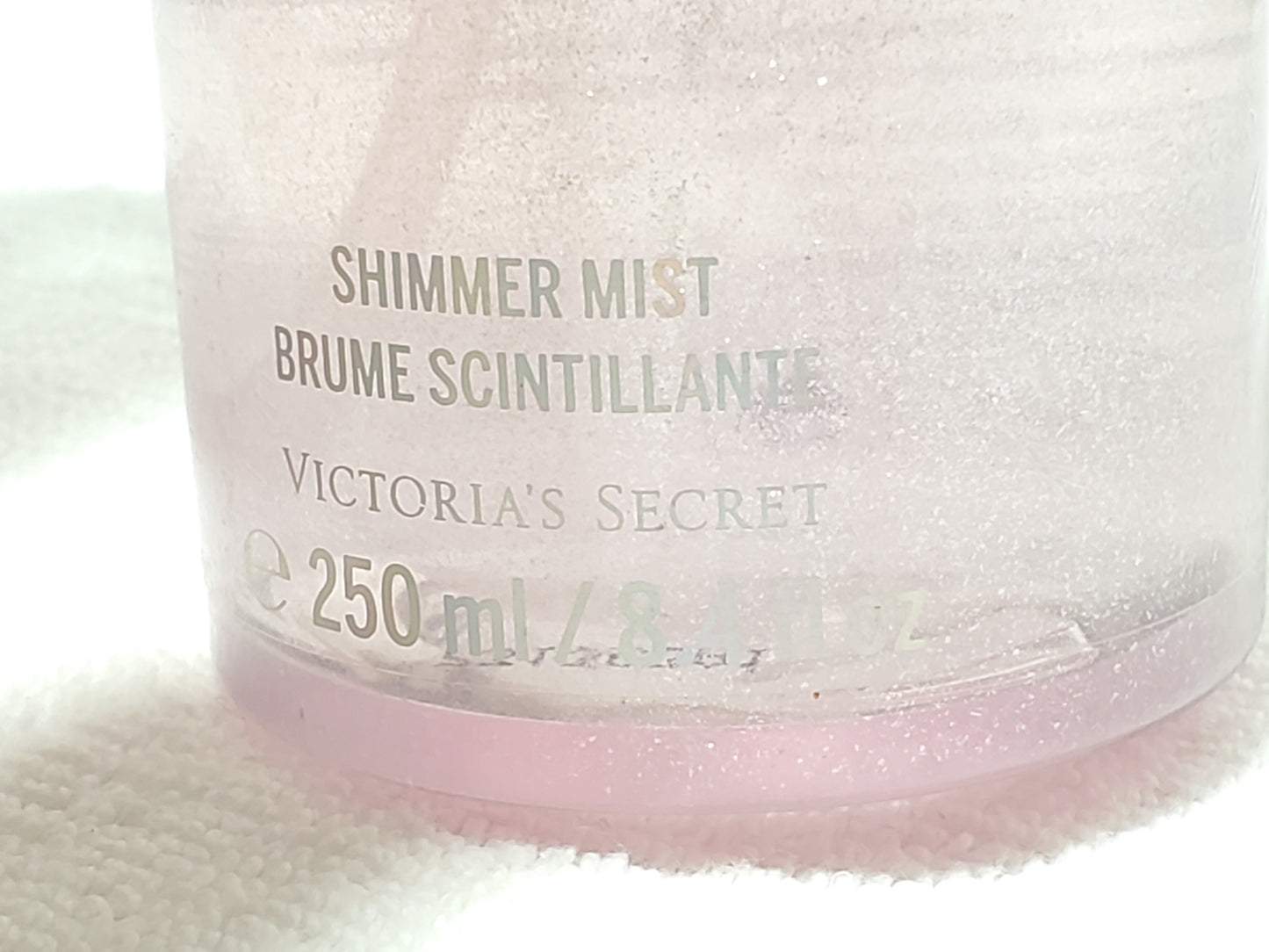 Victoria's Secret PINK Fresh & Clean Shimmer Mist 8.4 oz Spray Bottle Women's