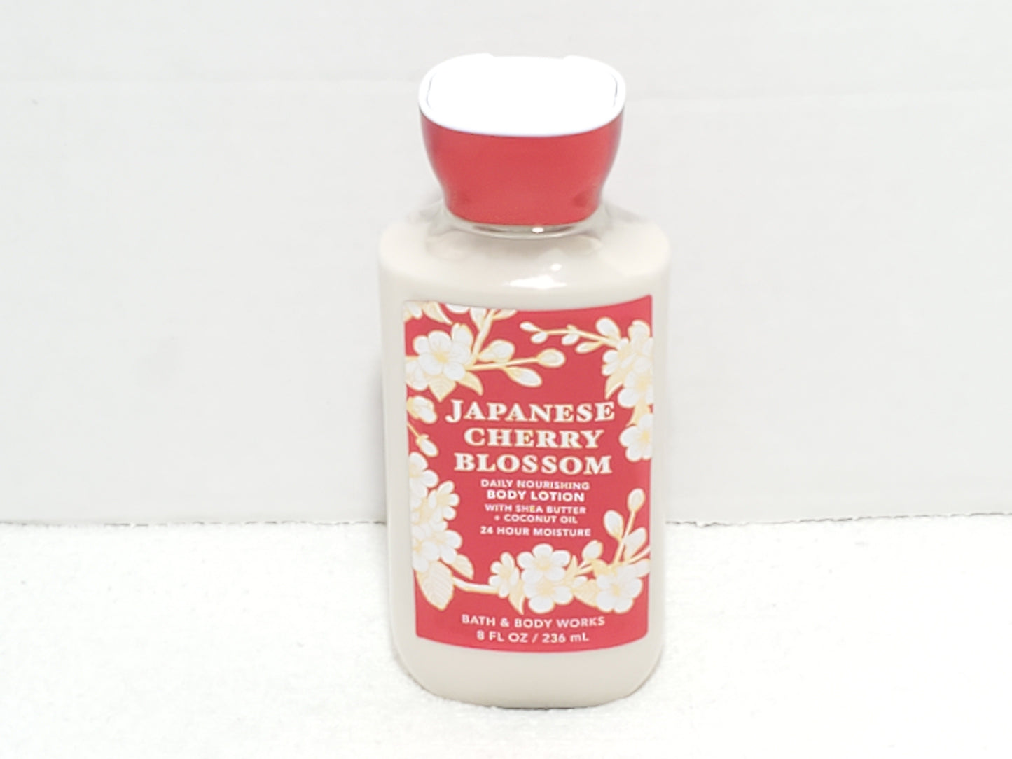 Bath & Body Works Japanese Cherry Blossom Lotion Shea Butter Coconut Oil 8 oz