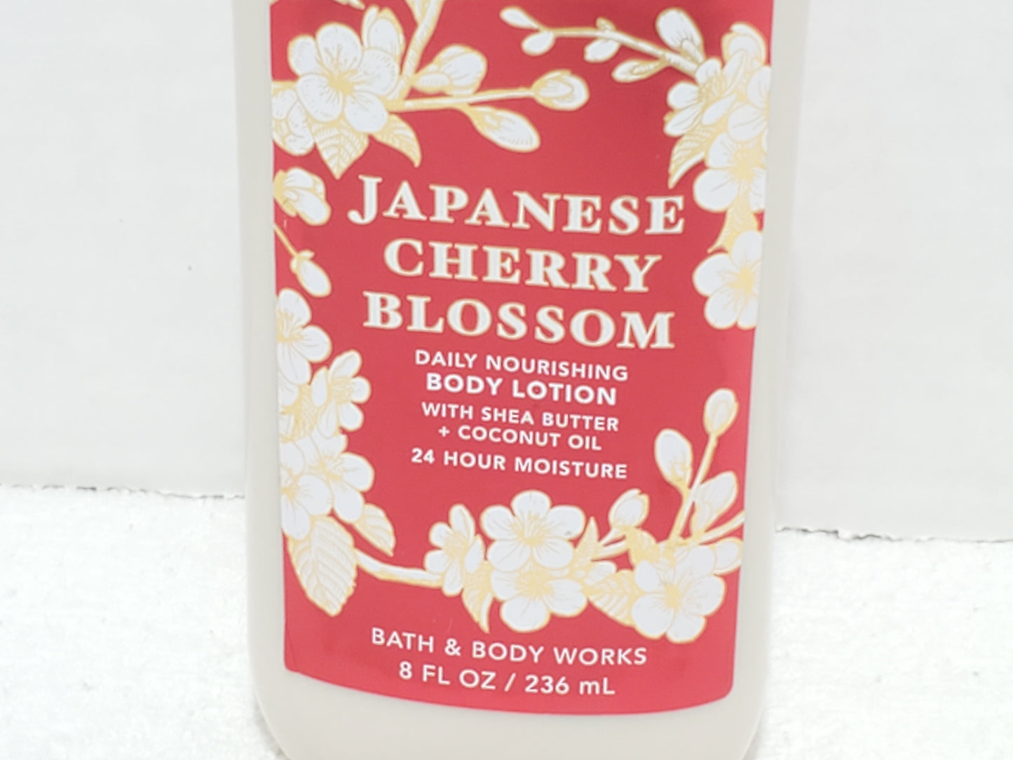 Bath & Body Works Japanese Cherry Blossom Lotion Shea Butter Coconut Oil 8 oz