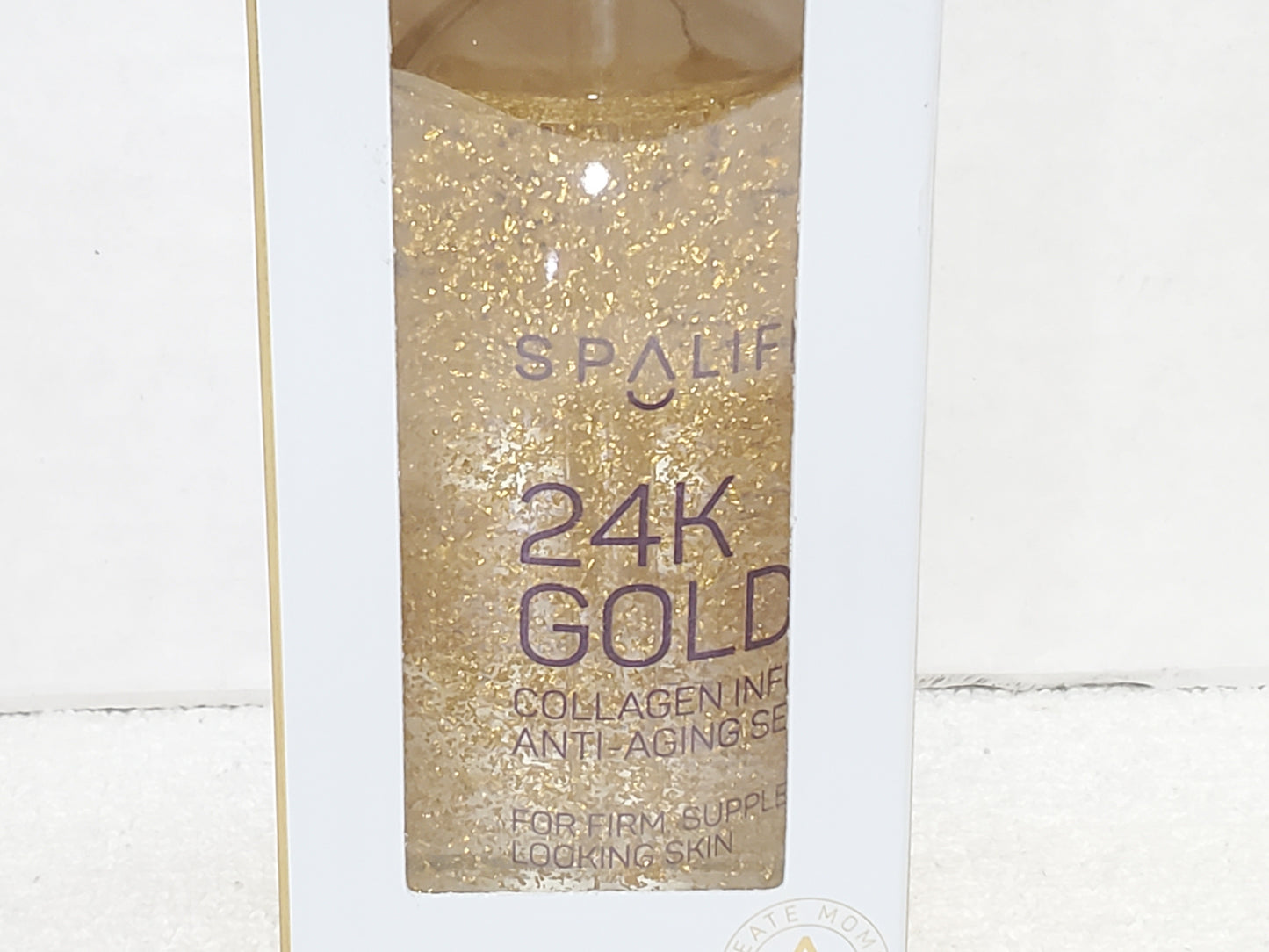 Spa Life 24K Gold Collagen Infused Anti-Aging Serum 3.7 oz Bottle New Sealed