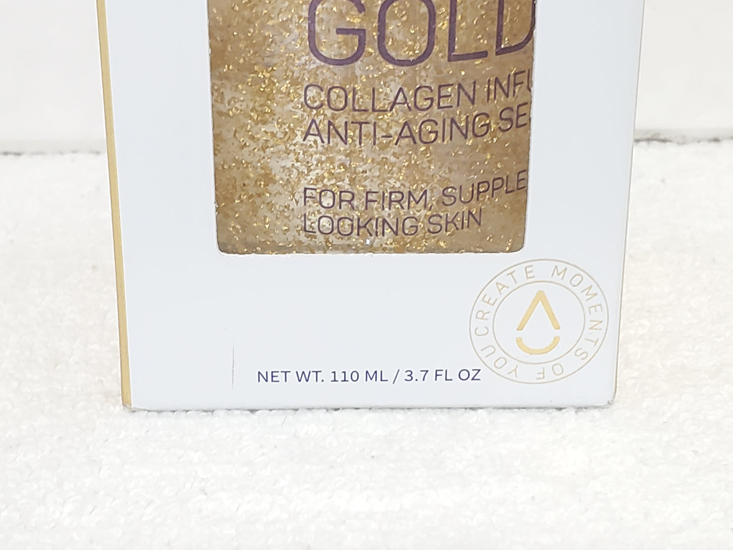 Spa Life 24K Gold Collagen Infused Anti-Aging Serum 3.7 oz Bottle New Sealed