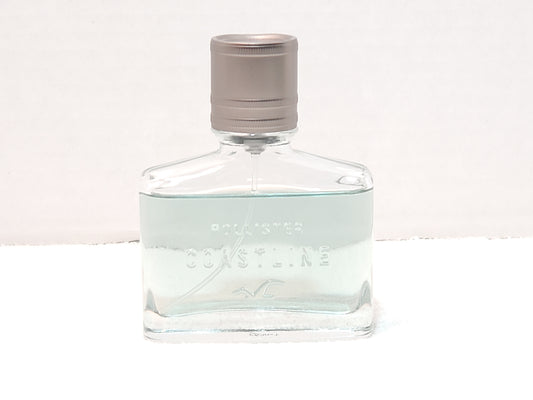Vintage Hollister Coastline Men's Eau De Cologne Spray 1.7 fl oz Bottle Made USA