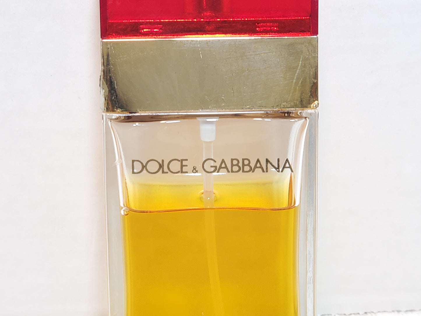 Vintage Dolce Gabbana Classic Red Women's Eau De Toilette Spray 3.4 oz Bottle