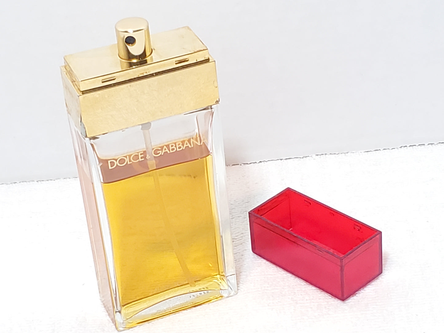 Vintage Dolce Gabbana Classic Red Women's Eau De Toilette Spray 3.4 oz Bottle