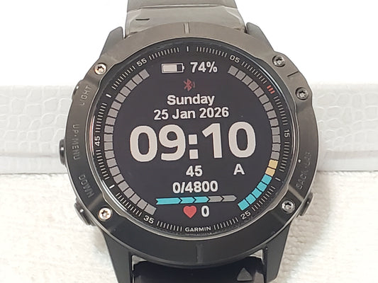 Garmin Fenix 6X Sapphire GPS Black Smart Watch Heart Rate Compass Music Sport