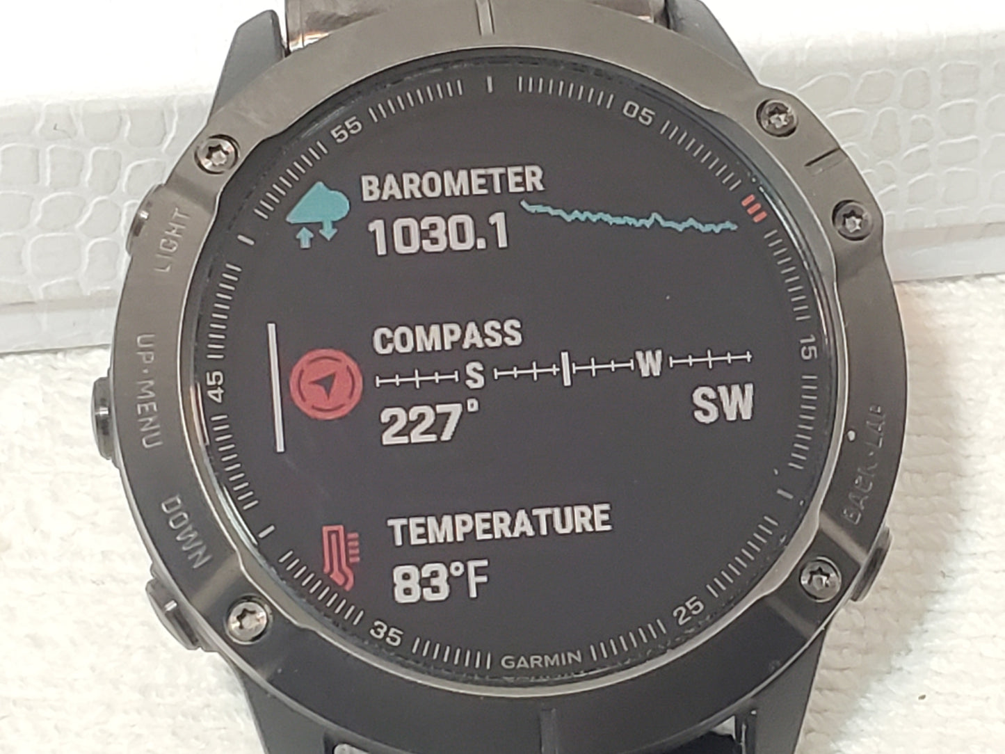 Garmin Fenix 6X Sapphire GPS Black Smart Watch Heart Rate Compass Music Sport