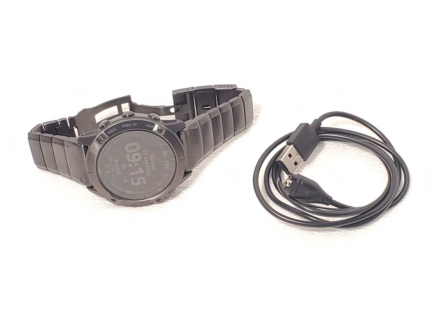 Garmin Fenix 6X Sapphire GPS Black Smart Watch Heart Rate Compass Music Sport