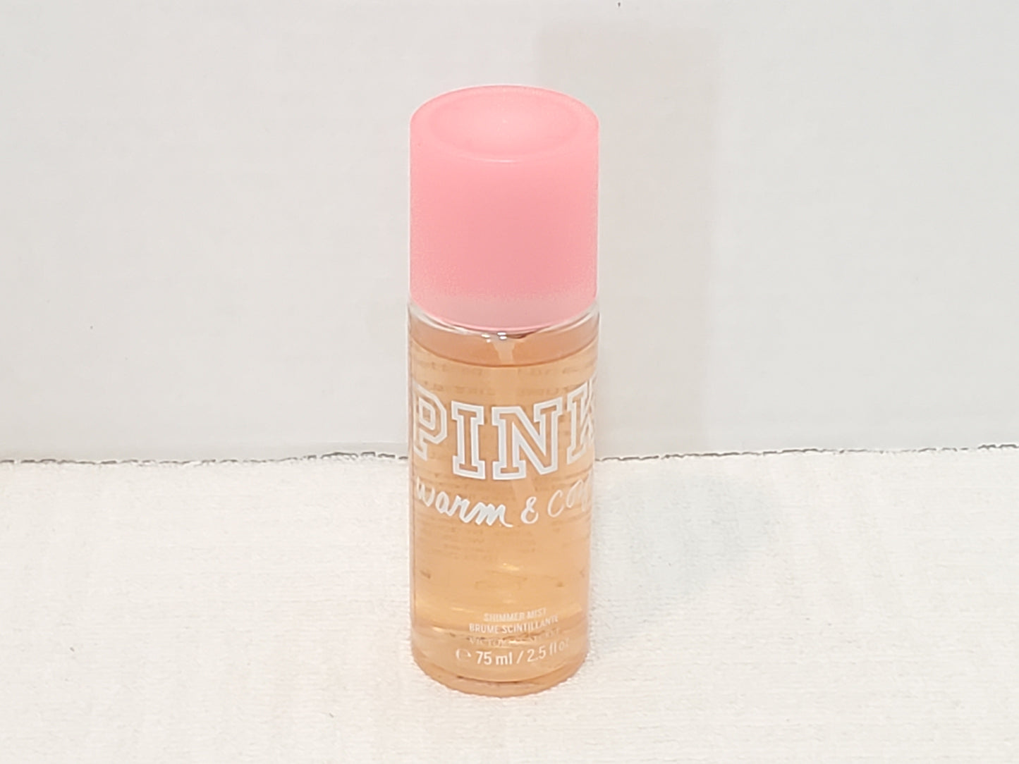 Victoria's Secret PINK Warm & Cozy Shimmer Mist 2.5 oz Bottle Spray Women's