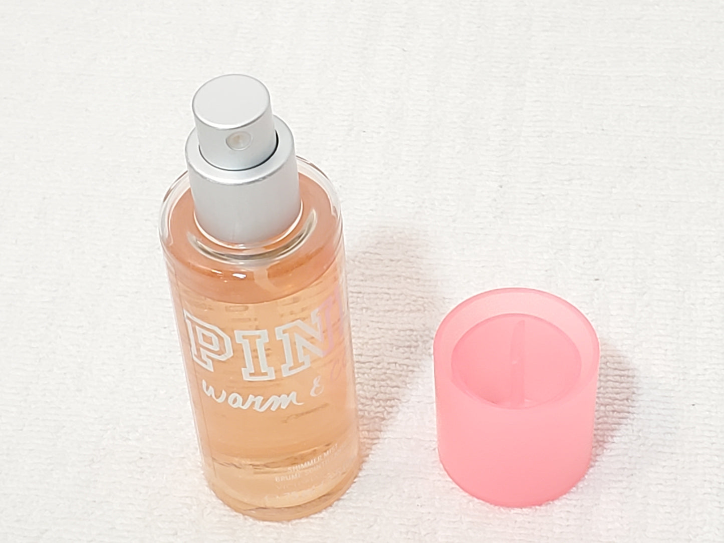 Victoria's Secret PINK Warm & Cozy Shimmer Mist 2.5 oz Bottle Spray Women's