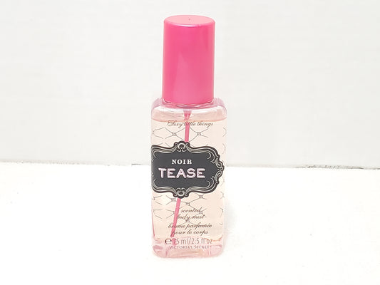 Noir Tease by Victoria's Secret Women Scented Body Mist Spray 2.5 oz Pink Bottle