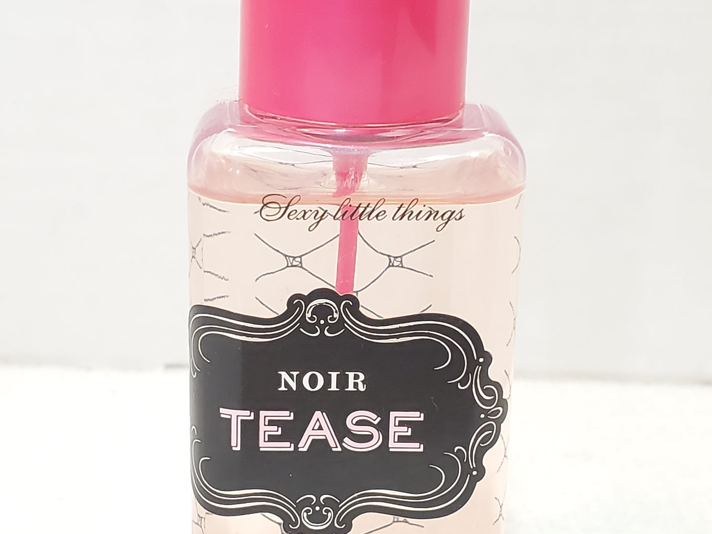 Noir Tease by Victoria's Secret Women Scented Body Mist Spray 2.5 oz Pink Bottle