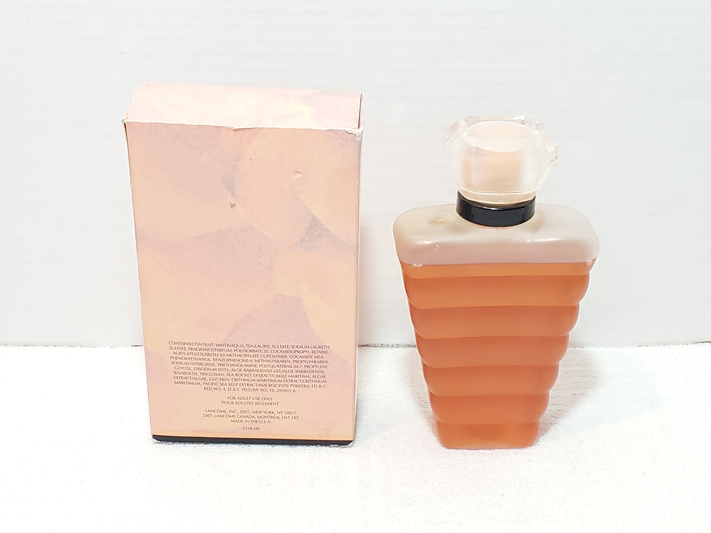 Treson Lancome Paris Perfumed Bath Shower Gel 6.7 oz Bottle Women's Made in USA