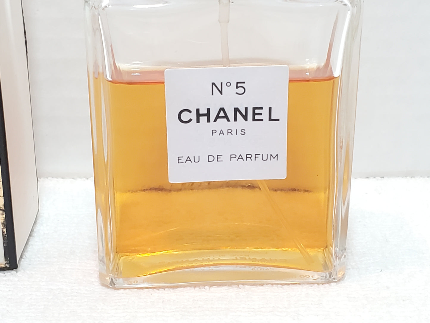 Chanel Paris No 5 Eau De Parfum 3.4 oz Bottle Women's Perfume Spray Vintage