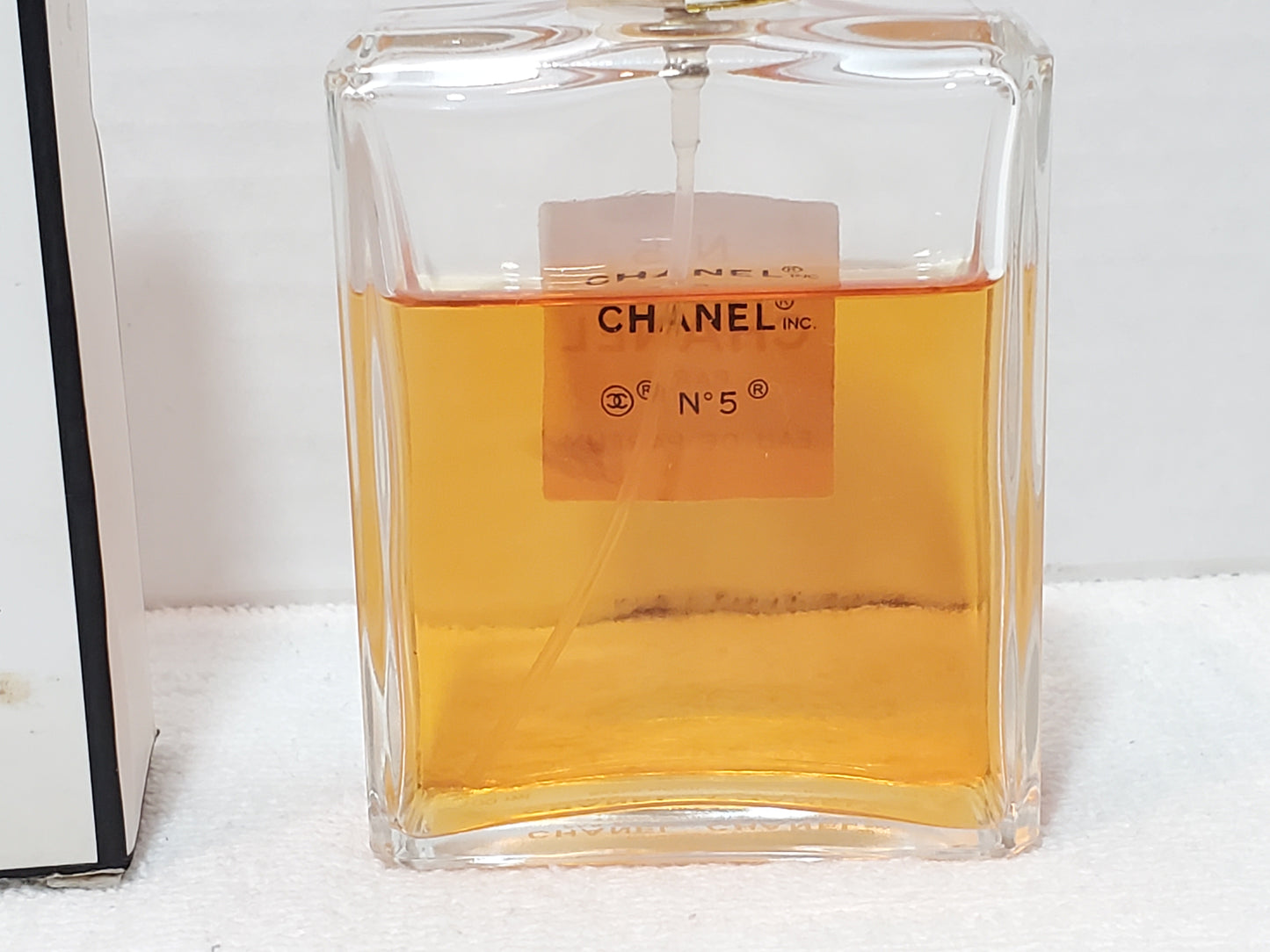 Chanel Paris No 5 Eau De Parfum 3.4 oz Bottle Women's Perfume Spray Vintage