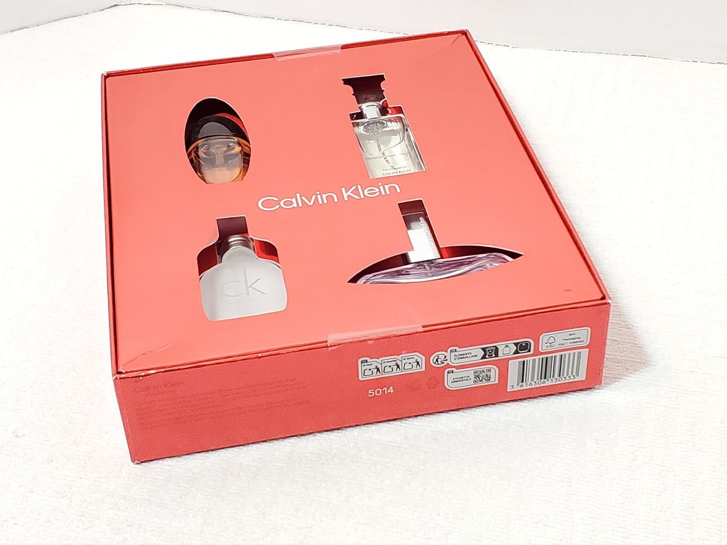 Calvin Klein Fragrance Mini 4 Piece Women's Obsession Eternity CK One Euphoria