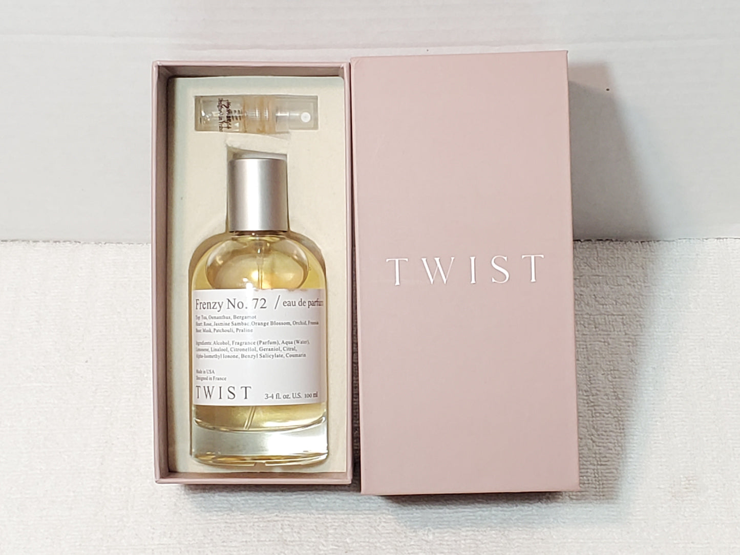 Twist Frenzy No 72 Eau De Parfum Women's 3.4 fl oz Bottle Spray Fragrance