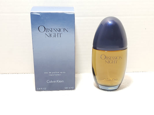 Obsession Night by Calvin Klein EDP Perfume for Women 3.4 oz Bottle Spray New