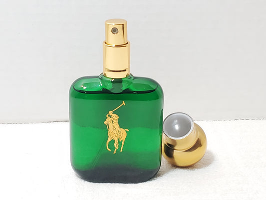 Vintage Ralph Lauren Polo Green Men's Cologne 2 oz Bottle Eau De Toilette Spray