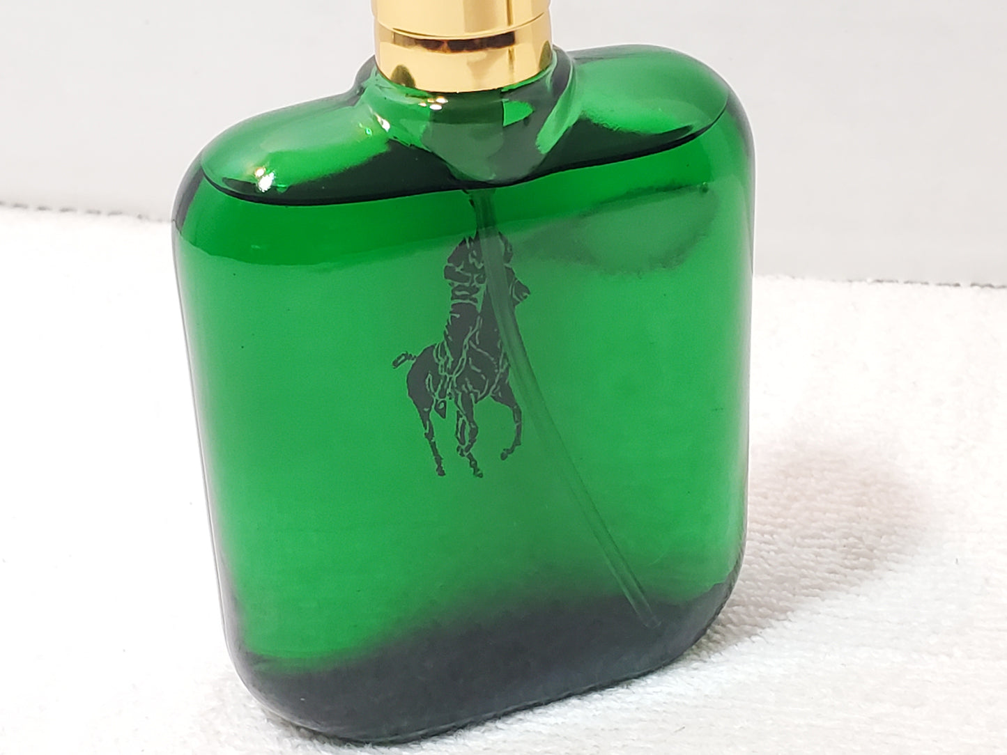Vintage Ralph Lauren Polo Green Men's Cologne 2 oz Bottle Eau De Toilette Spray