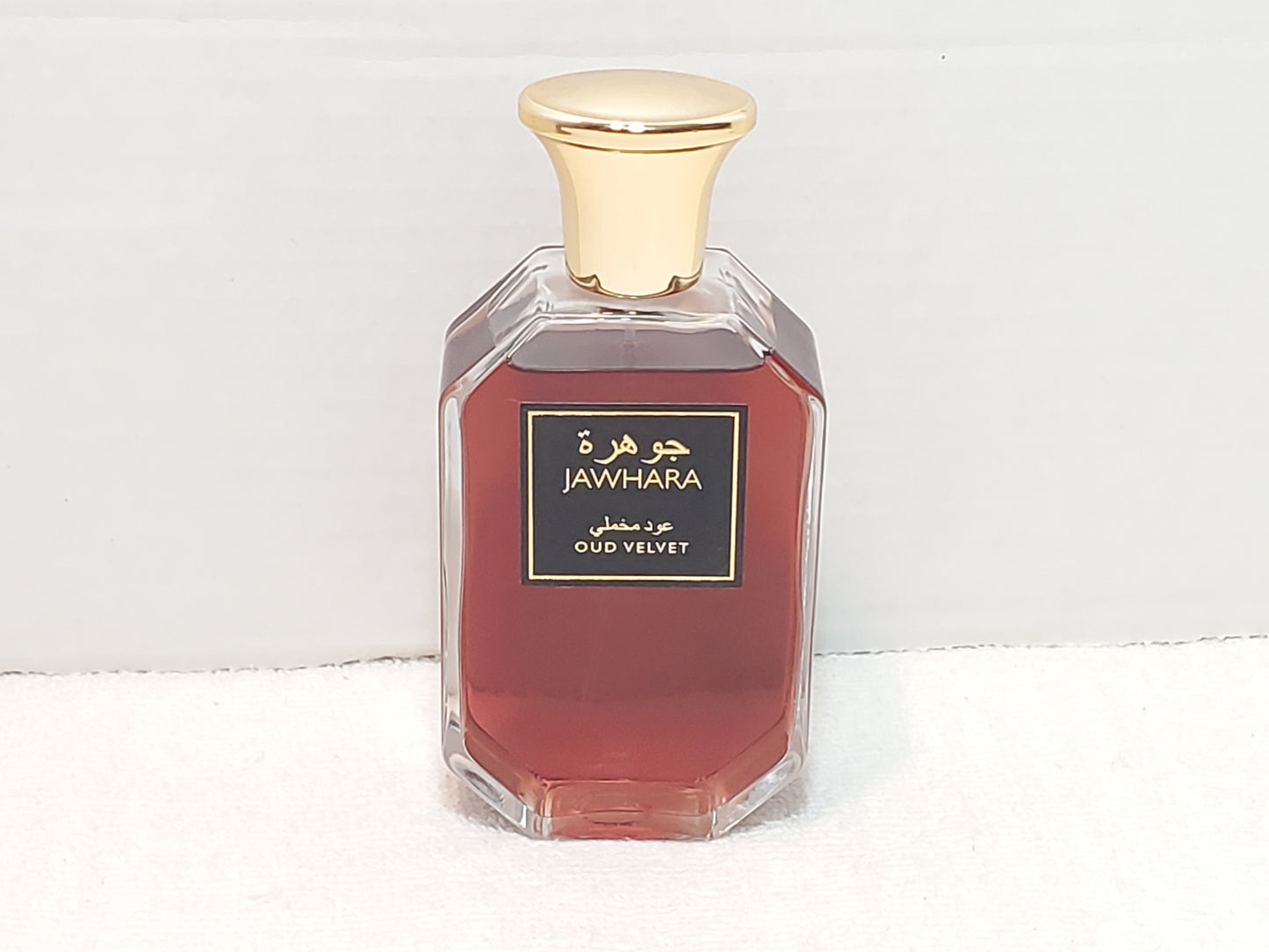 Jawhara Oud Velvet Woody Ambery Eau de Parfum 3.3 oz Bottle Spray Men's Spain