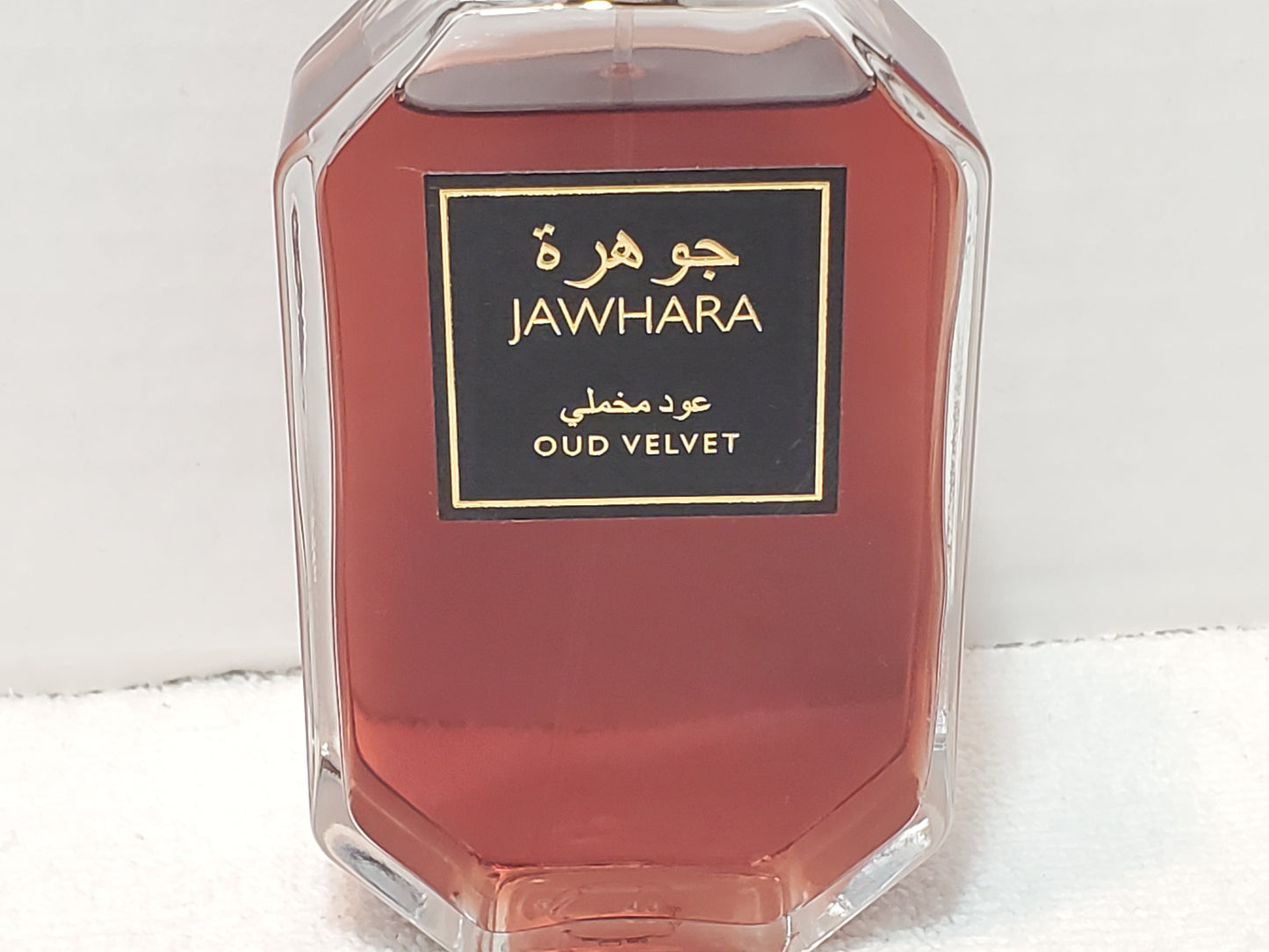 Jawhara Oud Velvet Woody Ambery Eau de Parfum 3.3 oz Bottle Spray Men's Spain