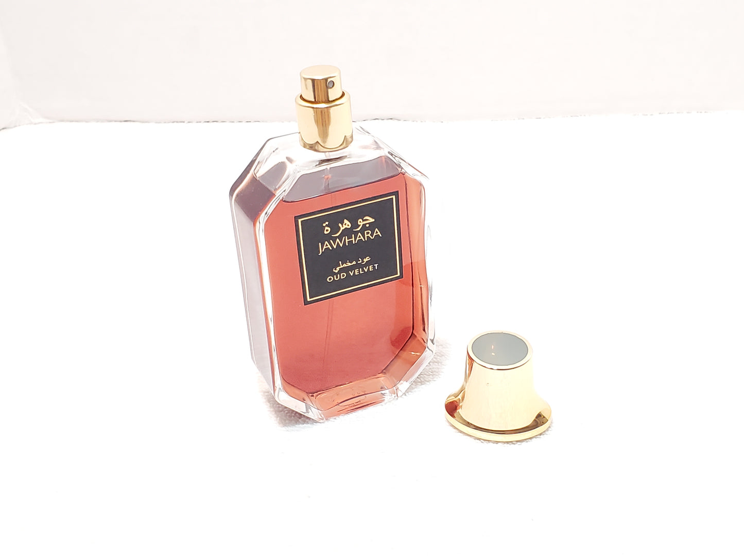 Jawhara Oud Velvet Woody Ambery Eau de Parfum 3.3 oz Bottle Spray Men's Spain