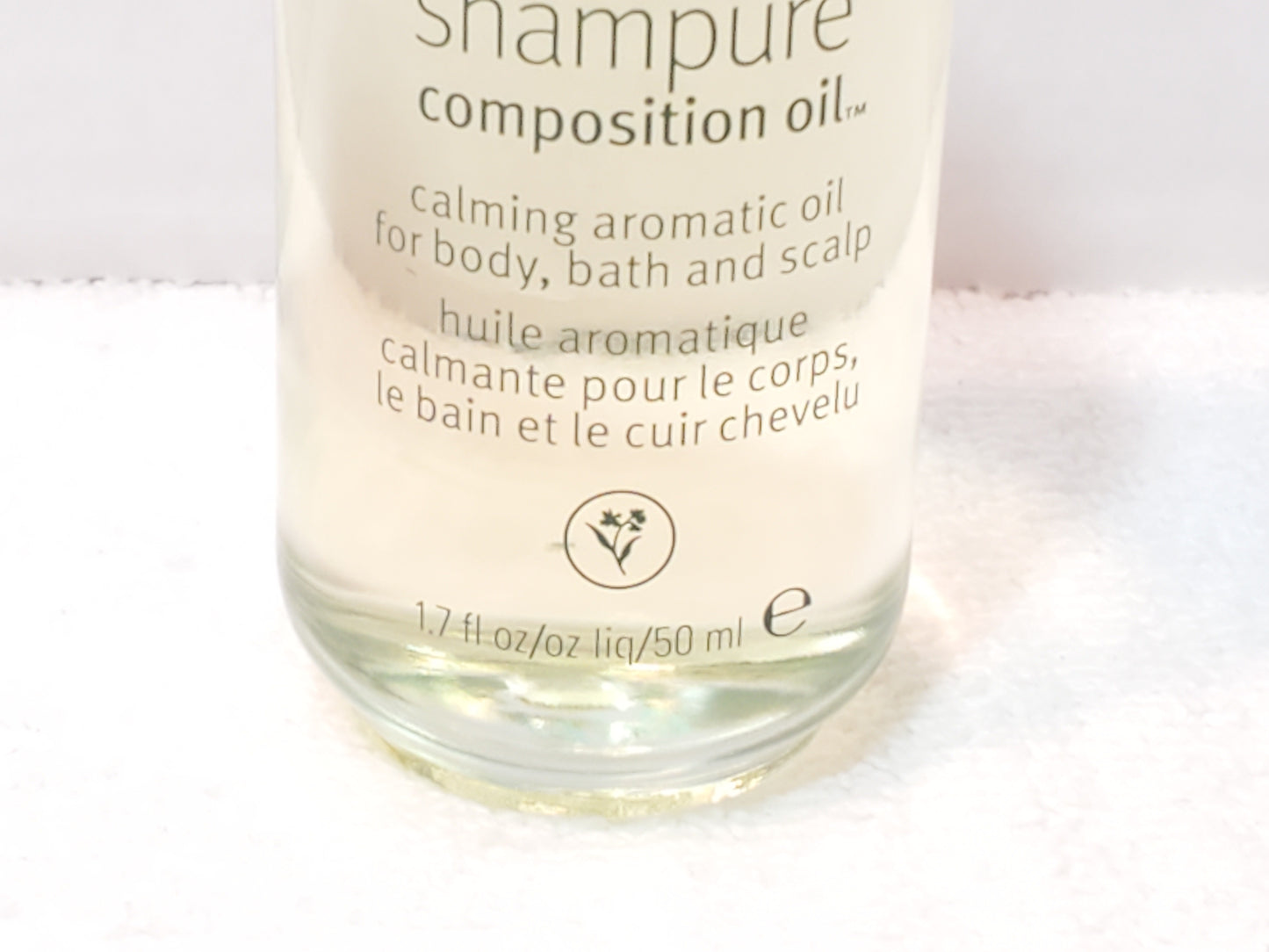 Aveda Shampure Composition Oi 1.7 fl oz Bottle Calming Aromatic Body Bath Scalp