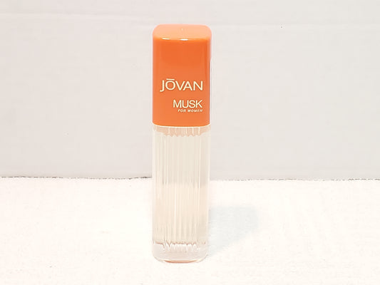 Vintage Jovan Musk for Women Eau de Cologne Spray 2 fl oz Bottle Made in Spain