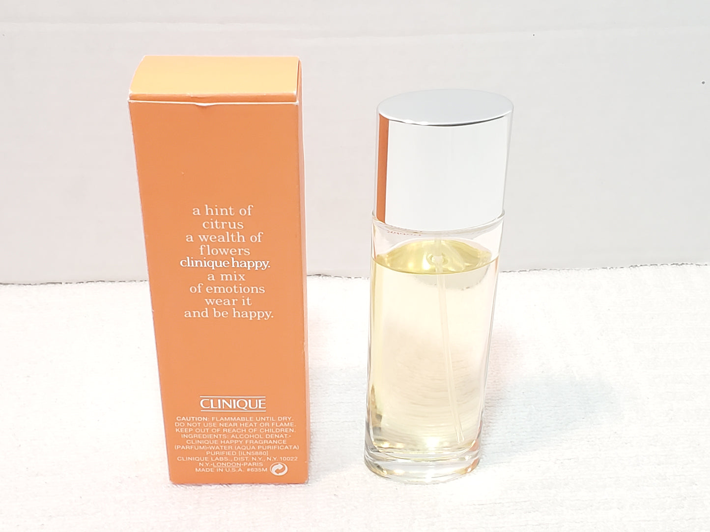 Clinique Happy for Women 1.7 fl oz Spray Bottle Perfume Fragrance Made in USA