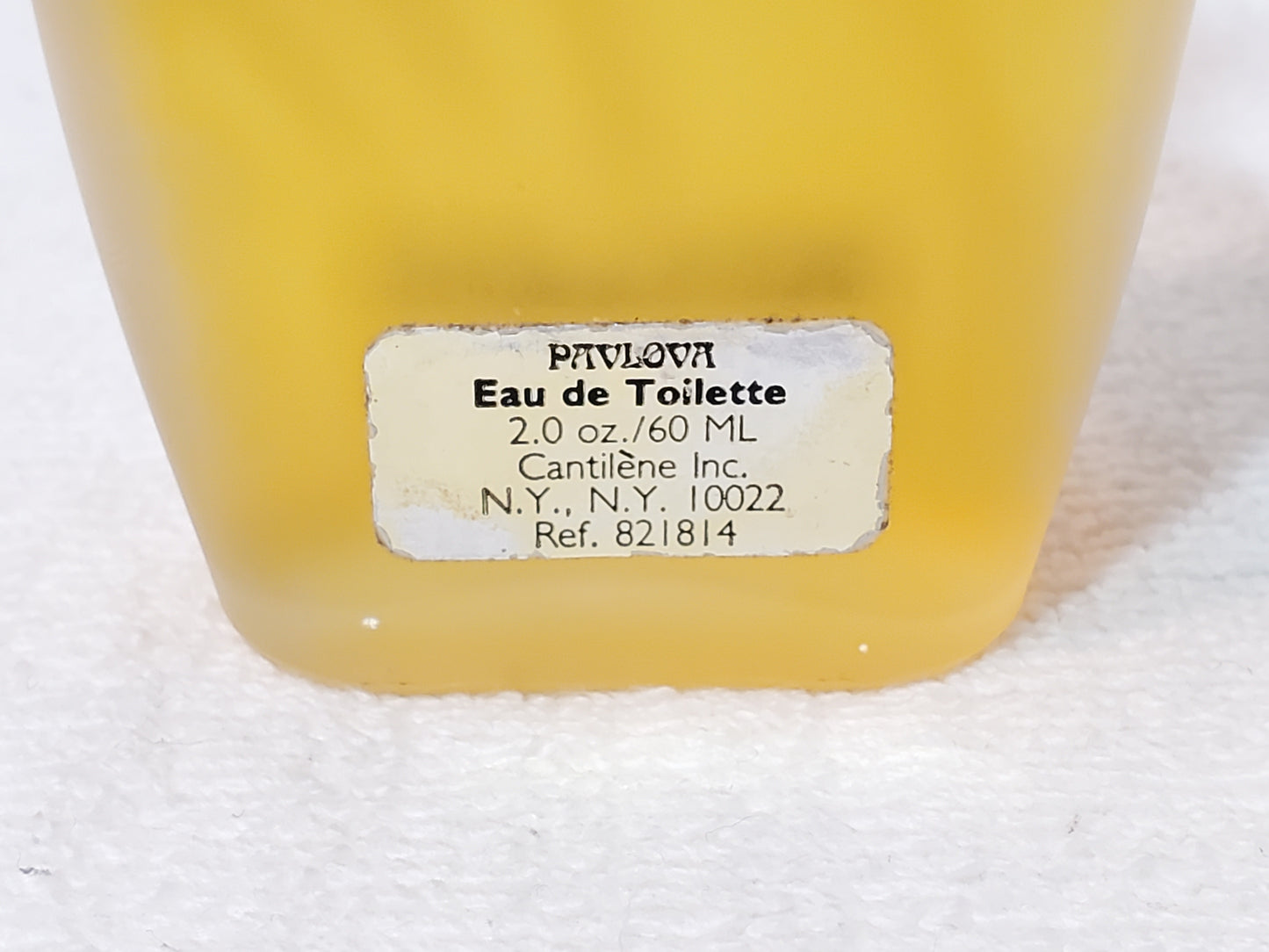 Vintage Pavlova by Payot Women Perfume Splash 2.0 oz Eau de Toilette Swan Bottle