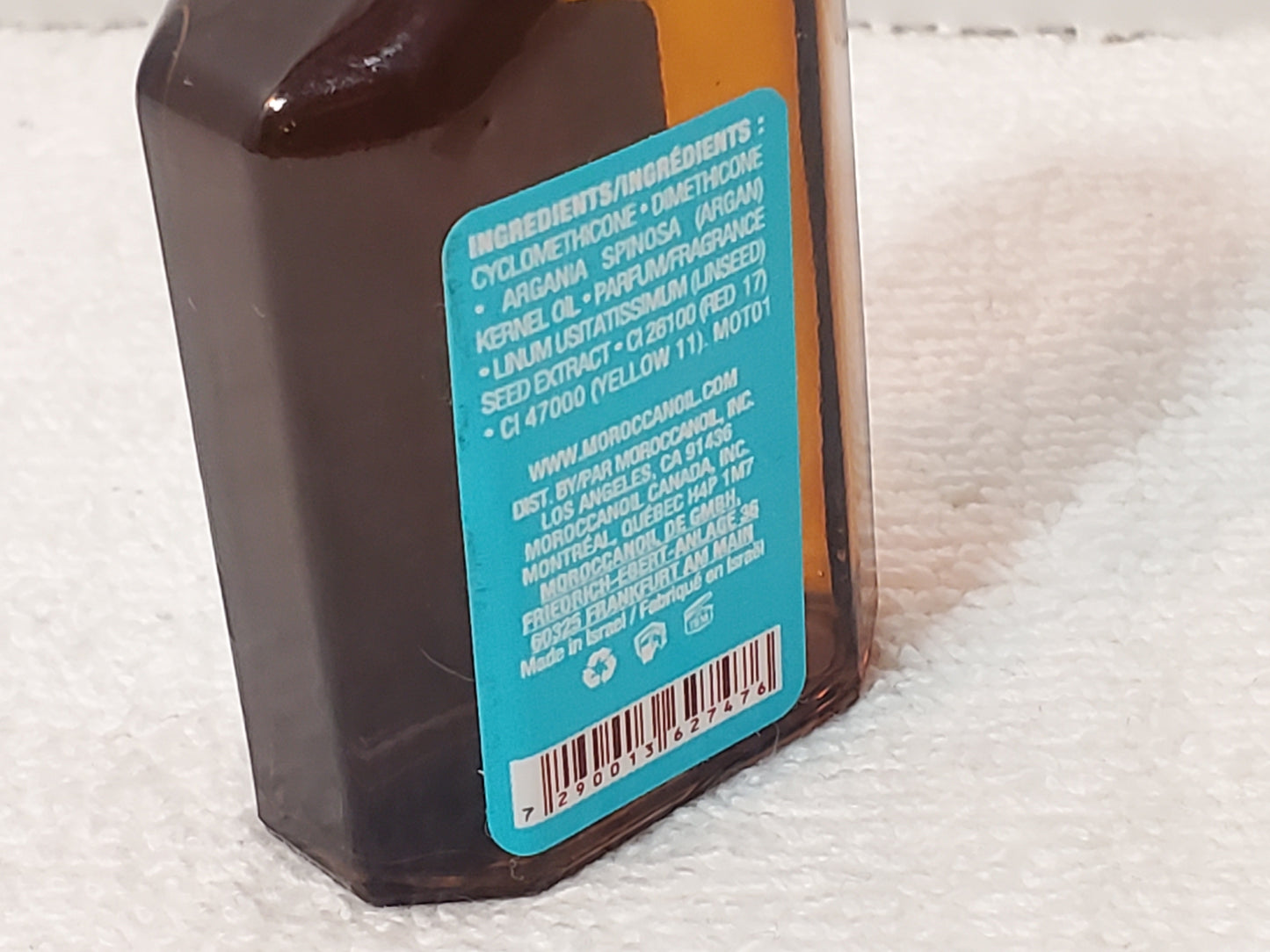 Moroccan Oil Hair Treatment 0.5 fl oz Mini Bottle All Hair Types New Sealed
