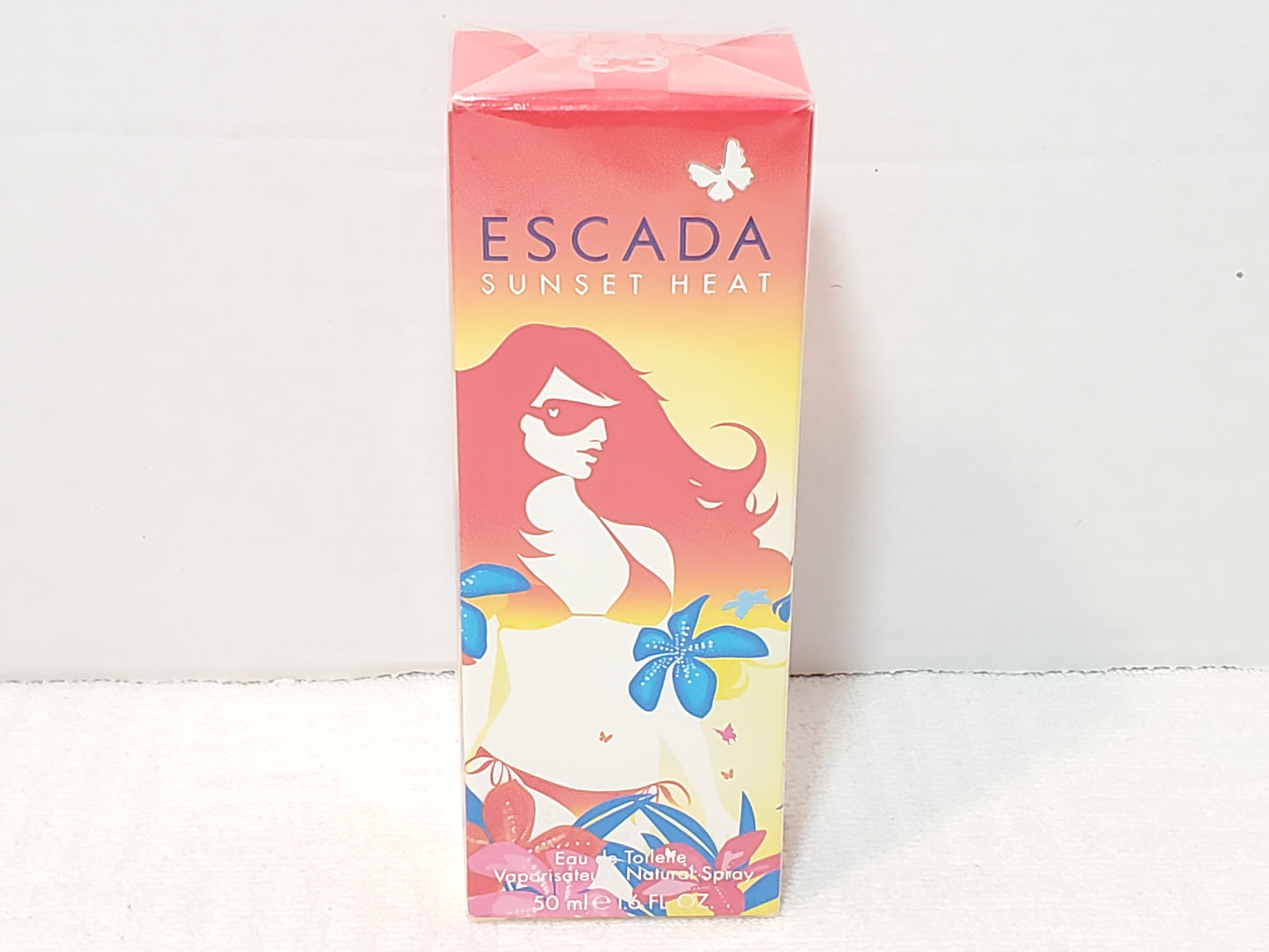 Vintage Escada Sunset Heat Women's Perfume 1.6 oz Bottle Eau De Toilette Spray