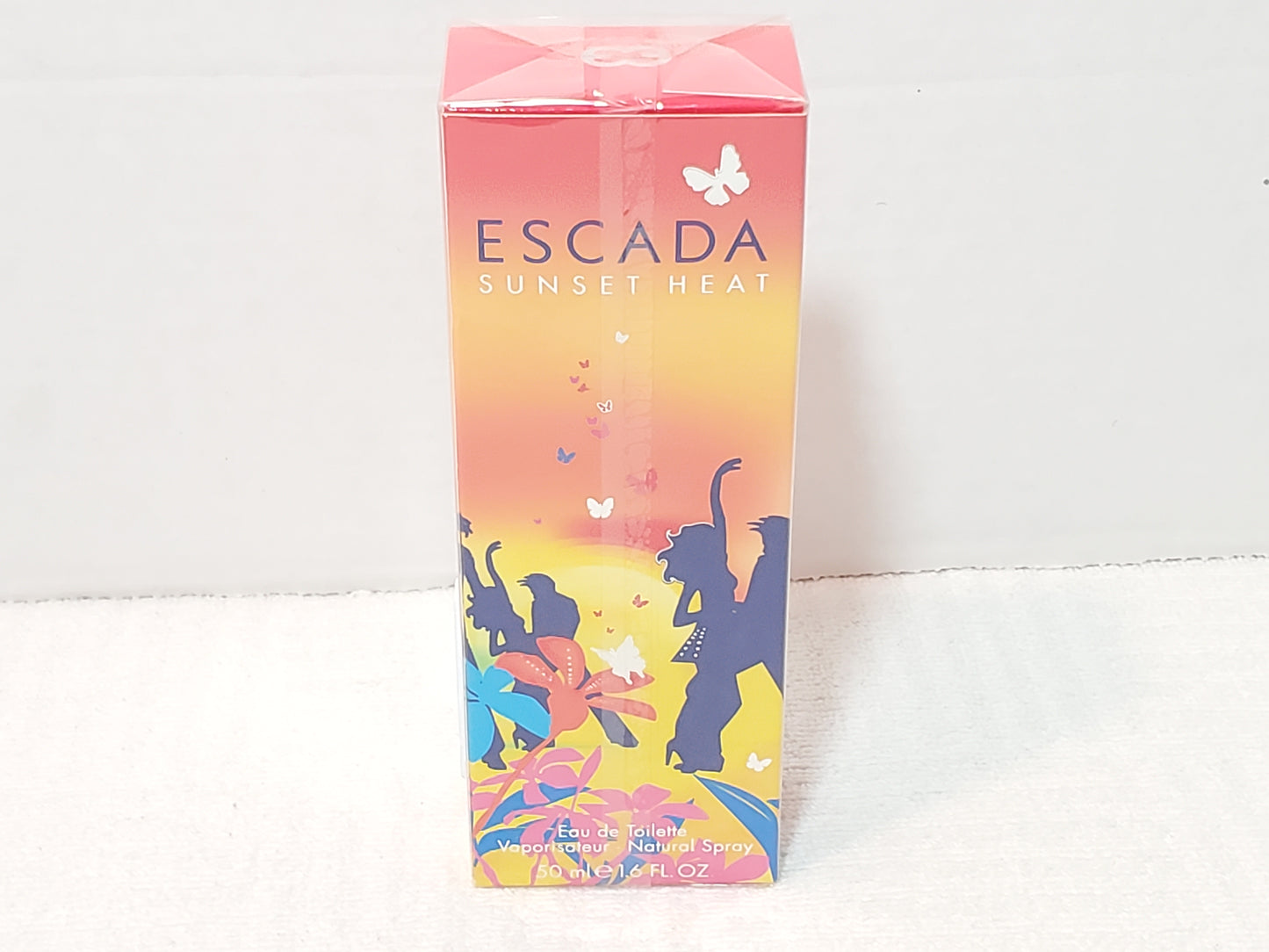 Vintage Escada Sunset Heat Women's Perfume 1.6 oz Bottle Eau De Toilette Spray