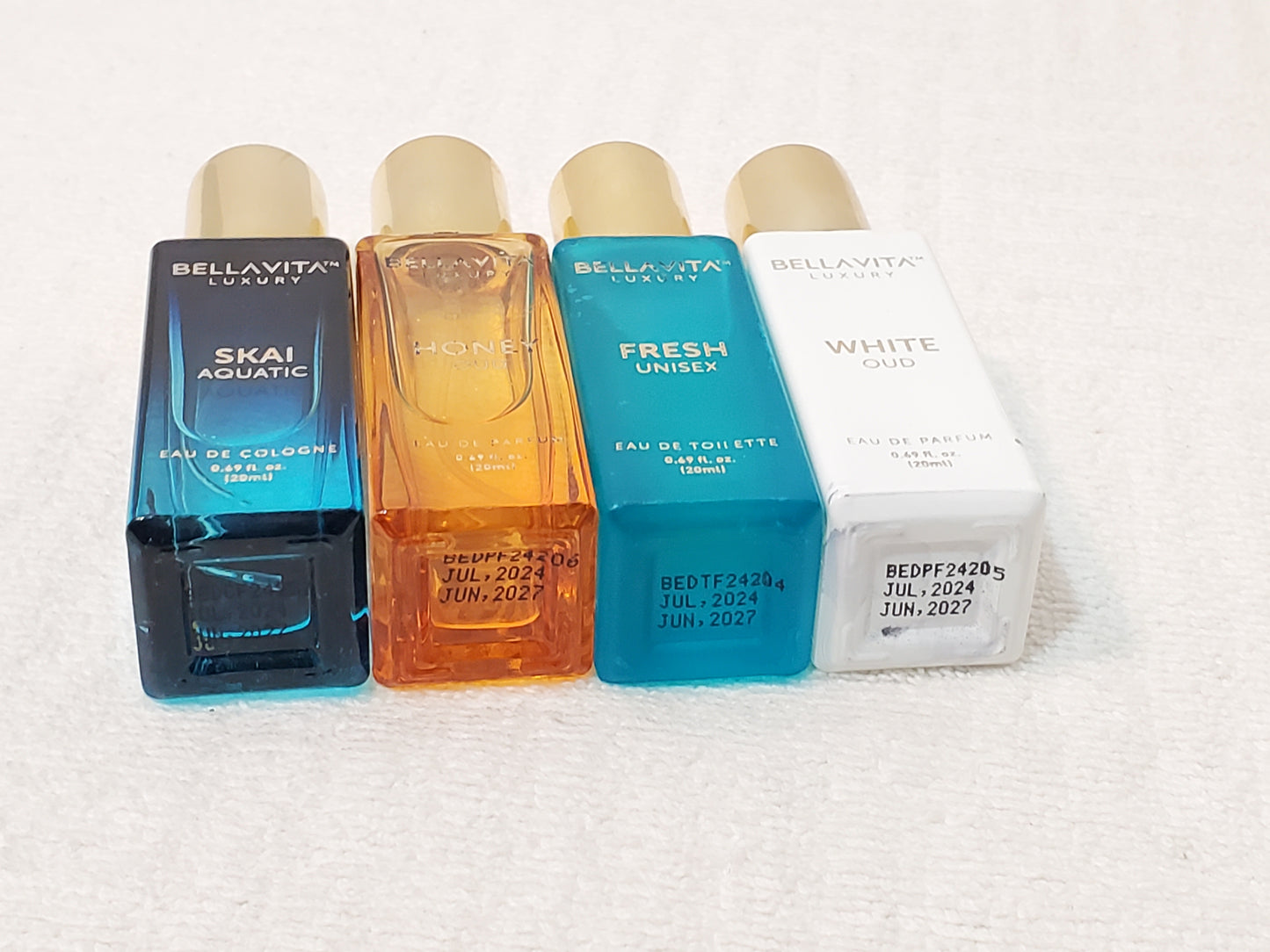 Bella Vita Perfume Gift Set 0.68 oz Bottle Spray for Men Women with Box