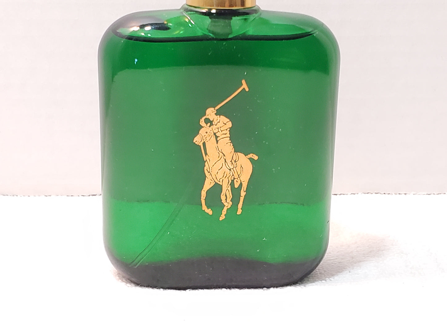 Vintage Ralph Lauren Polo Green Men's Cologne 4 oz Bottle Spray Eau De Toilette