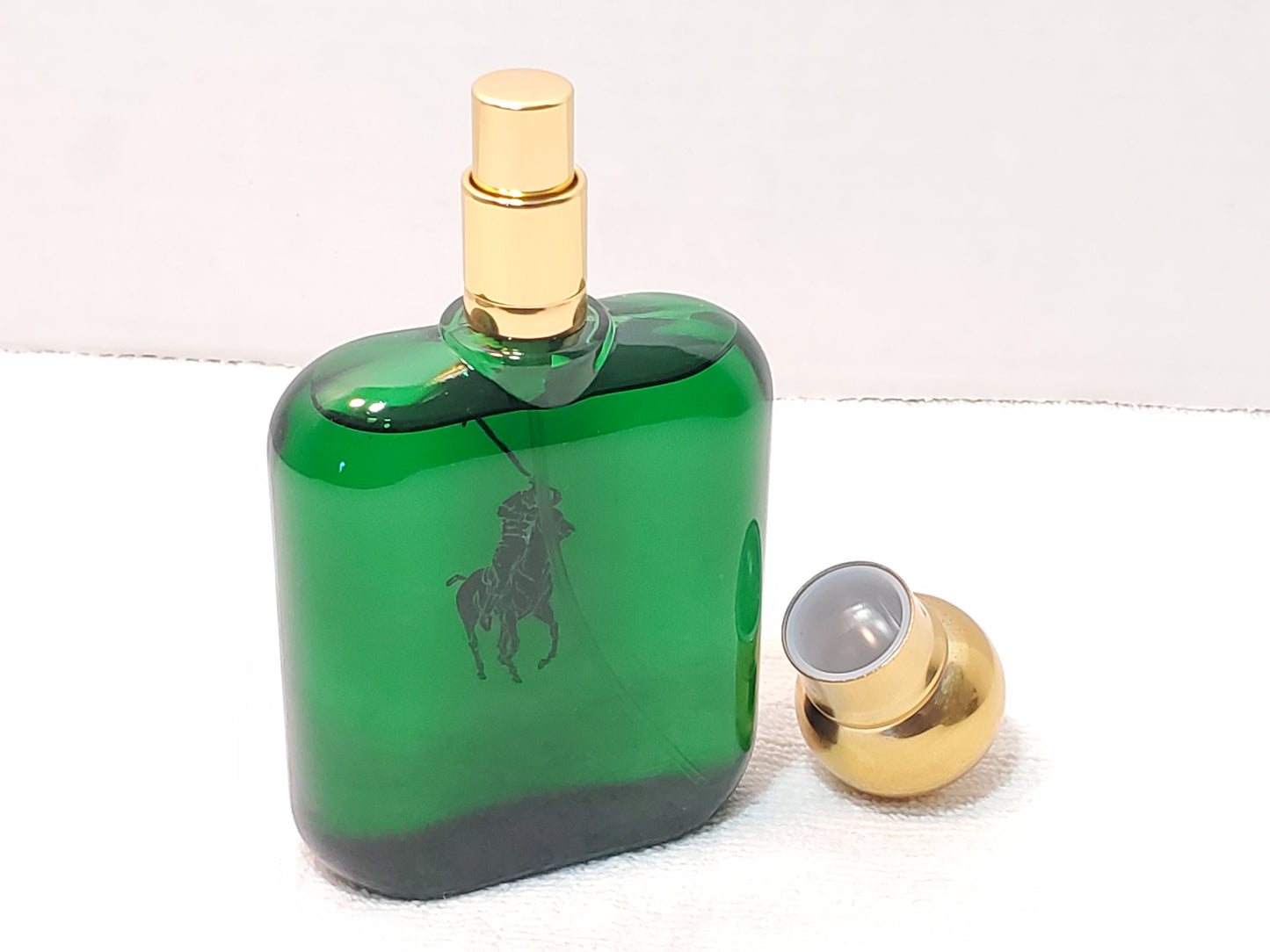 Vintage Ralph Lauren Polo Green Men's Cologne 4 oz Bottle Spray Eau De Toilette