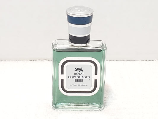 Vintage Royal Copenhagen Mens Cologne 1.7 oz Bottle Spray by Five Star Fragrance