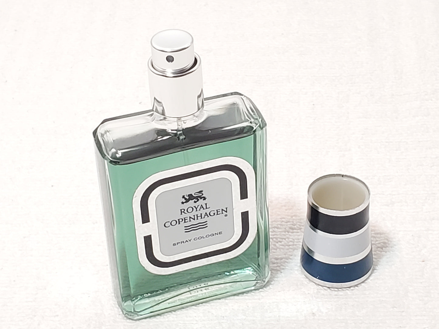 Vintage Royal Copenhagen Mens Cologne 1.7 oz Bottle Spray by Five Star Fragrance