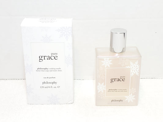 Pure Grace Philosophy Eau De Parfum Womens 4 oz Bottle Spray Perfume Vintage New