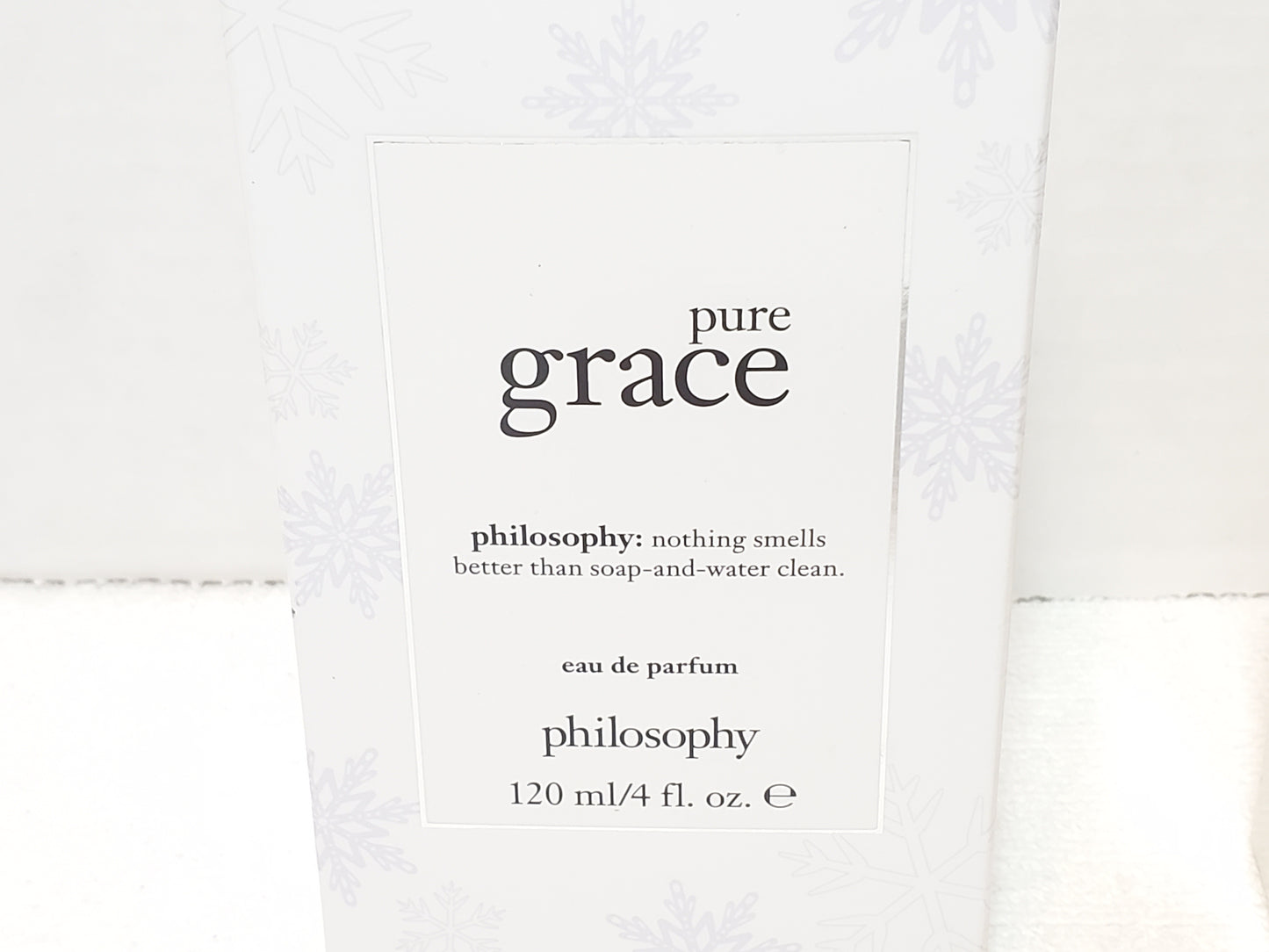 Pure Grace Philosophy Eau De Parfum Womens 4 oz Bottle Spray Perfume Vintage New