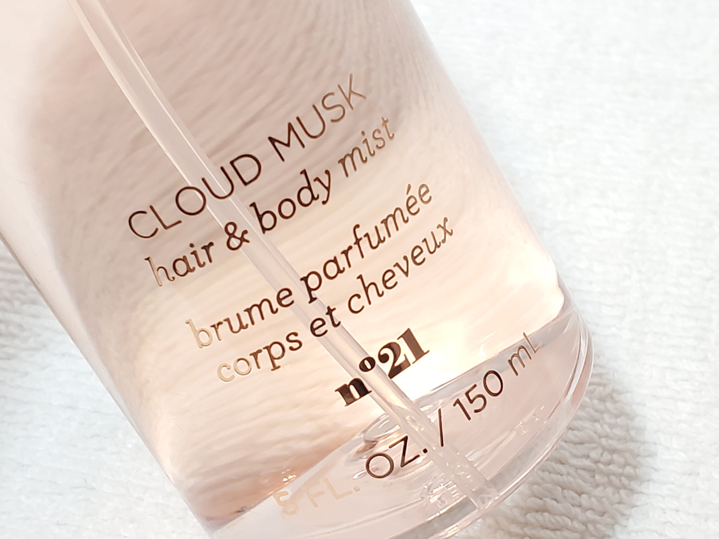Mix Bar Cloud Musk Hair Body Mist 5 fl oz Bottle Spray Women's Made in Mexico